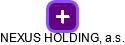NEXUS HOLDING, a.s. - náhled vizuálního zobrazení vztahů obchodního rejstříku