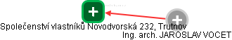 Společenství vlastníků Novodvorská 232, Trutnov - náhled vizuálního zobrazení vztahů obchodního rejstříku