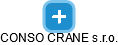 CONSO CRANE s.r.o. - náhled vizuálního zobrazení vztahů obchodního rejstříku