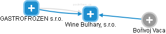 Wine Bulhary, s.r.o. - náhled vizuálního zobrazení vztahů obchodního rejstříku