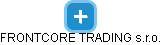 FRONTCORE TRADING s.r.o. - náhled vizuálního zobrazení vztahů obchodního rejstříku
