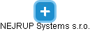 NEJRUP Systems s.r.o. - náhled vizuálního zobrazení vztahů obchodního rejstříku