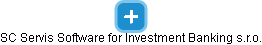 SC Servis Software for Investment Banking s.r.o. - náhled vizuálního zobrazení vztahů obchodního rejstříku