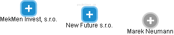 New Future s.r.o. - náhled vizuálního zobrazení vztahů obchodního rejstříku
