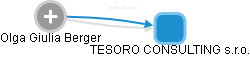 TESORO CONSULTING s.r.o. - náhled vizuálního zobrazení vztahů obchodního rejstříku