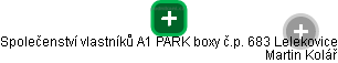 Společenství vlastníků A1 PARK boxy č.p. 683 Lelekovice - náhled vizuálního zobrazení vztahů obchodního rejstříku