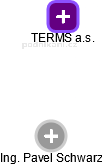 TERMS a.s. - náhled vizuálního zobrazení vztahů obchodního rejstříku