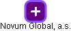 Novum Global, a.s. - náhled vizuálního zobrazení vztahů obchodního rejstříku