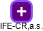IFE-CR,a.s. - náhled vizuálního zobrazení vztahů obchodního rejstříku