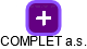 COMPLET a.s. - náhled vizuálního zobrazení vztahů obchodního rejstříku