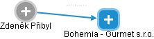 Bohemia - Gurmet s.r.o. - náhled vizuálního zobrazení vztahů obchodního rejstříku