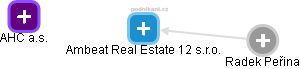 Ambeat Real Estate 12 s.r.o. - náhled vizuálního zobrazení vztahů obchodního rejstříku