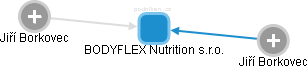 BODYFLEX Nutrition s.r.o. - náhled vizuálního zobrazení vztahů obchodního rejstříku