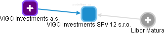 VIGO Investments SPV 12 s.r.o. - náhled vizuálního zobrazení vztahů obchodního rejstříku