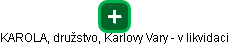 KAROLA, družstvo, Karlovy Vary - v likvidaci - náhled vizuálního zobrazení vztahů obchodního rejstříku