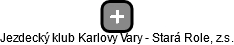 Jezdecký klub Karlovy Vary - Stará Role, z.s. - náhled vizuálního zobrazení vztahů obchodního rejstříku