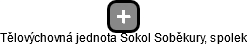 Tělovýchovná jednota Sokol Soběkury, spolek - náhled vizuálního zobrazení vztahů obchodního rejstříku