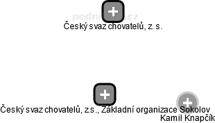 Český svaz chovatelů, z.s., Základní organizace Sokolov - náhled vizuálního zobrazení vztahů obchodního rejstříku