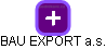 BAU EXPORT a.s. - náhled vizuálního zobrazení vztahů obchodního rejstříku