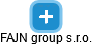 FAJN group s.r.o. - náhled vizuálního zobrazení vztahů obchodního rejstříku