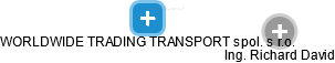 WORLDWIDE TRADING TRANSPORT spol. s r.o. - náhled vizuálního zobrazení vztahů obchodního rejstříku