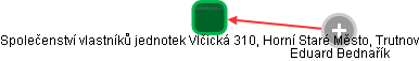 Společenství vlastníků jednotek Vlčická 310, Horní Staré Město, Trutnov - náhled vizuálního zobrazení vztahů obchodního rejstříku