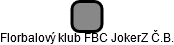 Florbalový klub FBC JokerZ Č.B. - náhled vizuálního zobrazení vztahů obchodního rejstříku
