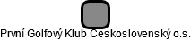 První Golfový Klub Československý o.s. - náhled vizuálního zobrazení vztahů obchodního rejstříku