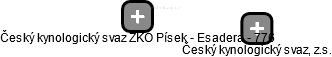 Český kynologický svaz ZKO Písek - Esadera - 776 - náhled vizuálního zobrazení vztahů obchodního rejstříku