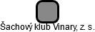 Šachový klub Vinary, z. s. - náhled vizuálního zobrazení vztahů obchodního rejstříku