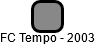 FC Tempo - 2003 - náhled vizuálního zobrazení vztahů obchodního rejstříku