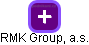 RMK Group, a.s. - náhled vizuálního zobrazení vztahů obchodního rejstříku