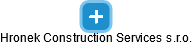 Hronek Construction Services s.r.o. - náhled vizuálního zobrazení vztahů obchodního rejstříku