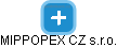 MIPPOPEX CZ s.r.o. - náhled vizuálního zobrazení vztahů obchodního rejstříku