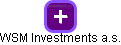 WSM Investments a.s. - náhled vizuálního zobrazení vztahů obchodního rejstříku
