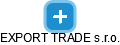 EXPORT TRADE s.r.o. - náhled vizuálního zobrazení vztahů obchodního rejstříku