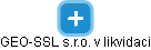GEO-SSL s.r.o. v likvidaci - náhled vizuálního zobrazení vztahů obchodního rejstříku