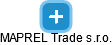 MAPREL Trade s.r.o. - náhled vizuálního zobrazení vztahů obchodního rejstříku