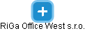 RiGa Office West s.r.o. - náhled vizuálního zobrazení vztahů obchodního rejstříku