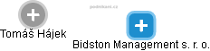 Bidston Management s. r. o. - náhled vizuálního zobrazení vztahů obchodního rejstříku