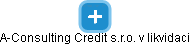A-Consulting Credit s.r.o. v likvidaci - náhled vizuálního zobrazení vztahů obchodního rejstříku