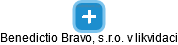 Benedictio Bravo, s.r.o. v likvidaci - náhled vizuálního zobrazení vztahů obchodního rejstříku