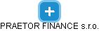 PRAETOR FINANCE s.r.o. - náhled vizuálního zobrazení vztahů obchodního rejstříku