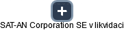 SAT-AN Corporation SE v likvidaci - náhled vizuálního zobrazení vztahů obchodního rejstříku