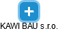 KAWI BAU s.r.o. - náhled vizuálního zobrazení vztahů obchodního rejstříku