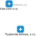 Touzimsky Airlines, s.r.o. - náhled vizuálního zobrazení vztahů obchodního rejstříku