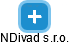 NDivad s.r.o. - náhled vizuálního zobrazení vztahů obchodního rejstříku