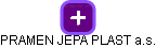 PRAMEN JEPA PLAST a.s. - náhled vizuálního zobrazení vztahů obchodního rejstříku