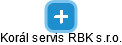 Korál servis RBK s.r.o. - náhled vizuálního zobrazení vztahů obchodního rejstříku