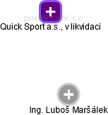 Quick Sport a.s., v likvidaci - náhled vizuálního zobrazení vztahů obchodního rejstříku